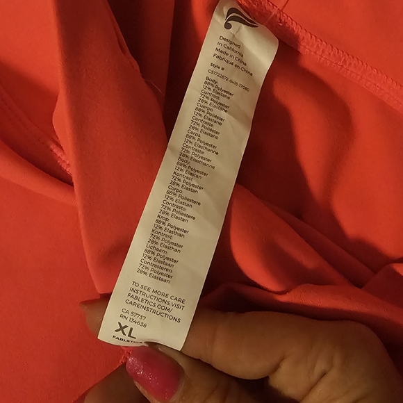 Fabletics Hot Pink Mila Pocket On-The-Go PowerHold High-Waisted Capri XL NWT - Picture 4 of 9